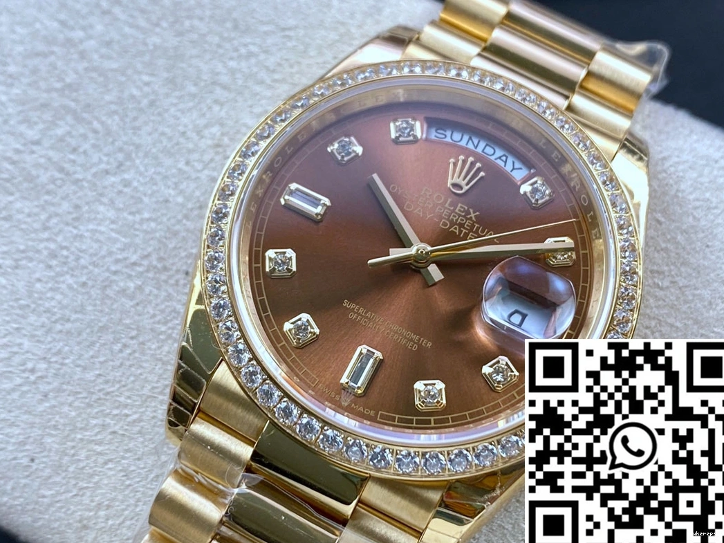 Brown Date Day Dial EW M128348RBR-0005 Rolex Factory 0117